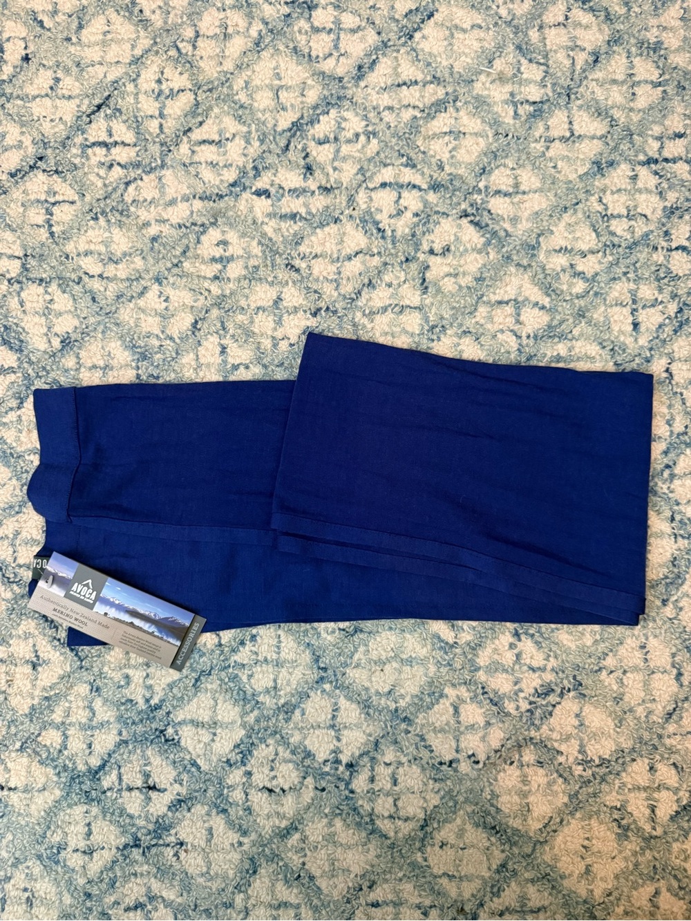 Aloha Island Deep Blue Scarf Wrap